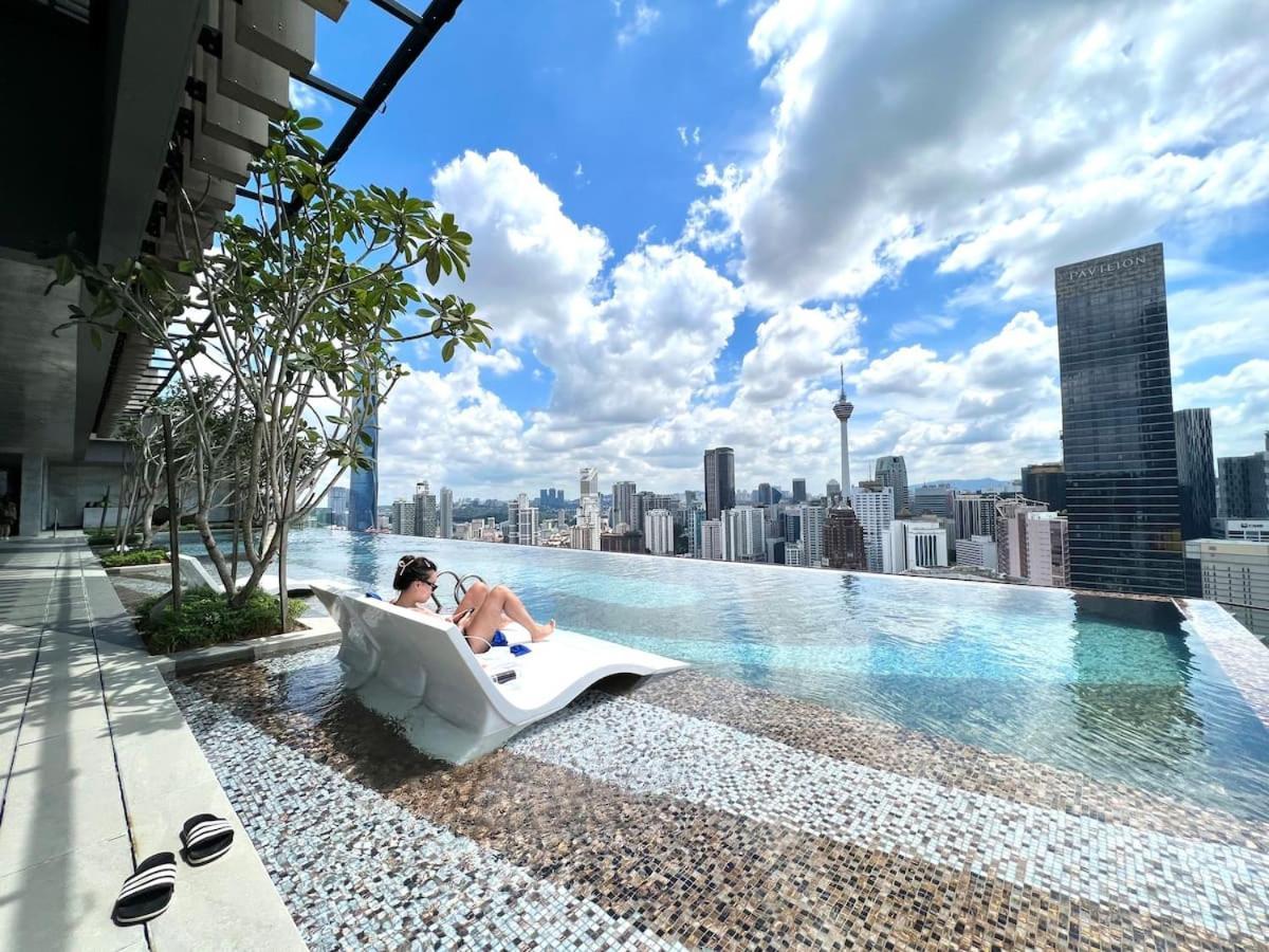 Апартаменты Axon Bukit Bintang Pavillion Kl Klcc By Gomain Куала-Лумпур Экстерьер фото